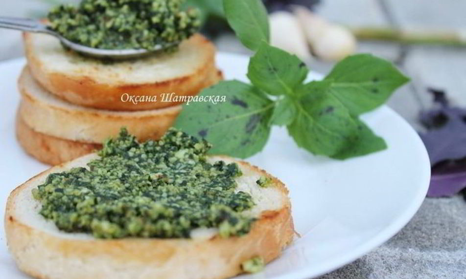 Рецепт песто