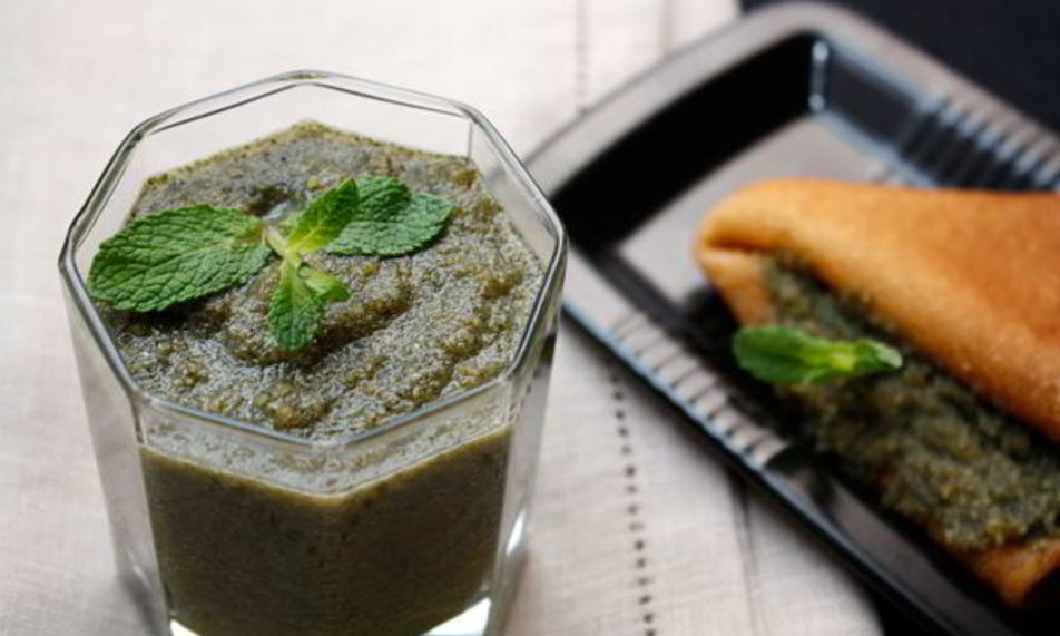 Рецепт сладкого мятного песто