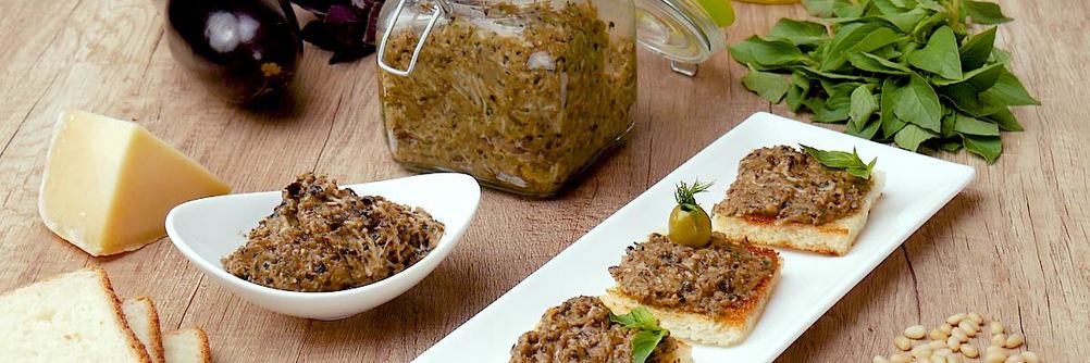 Соус песто из баклажанов