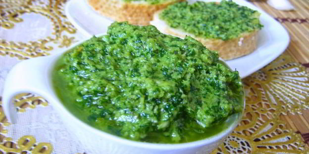соус песто из петрушки
