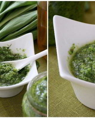 Соус песто с черемшой