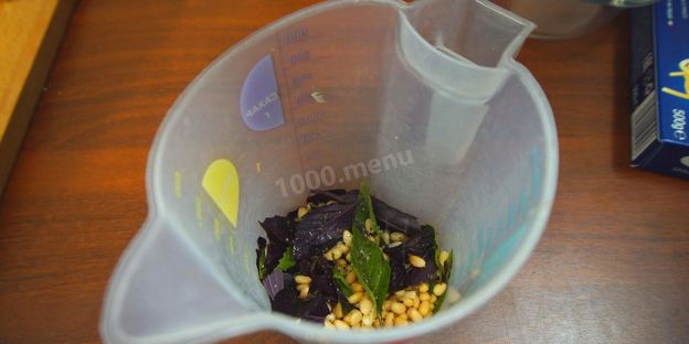 спагетти с соусом песто аппетитно и быстро