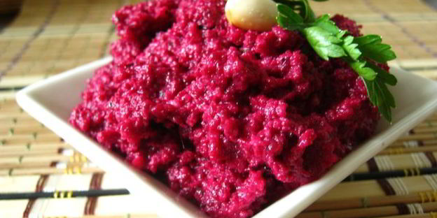 свекольное песто