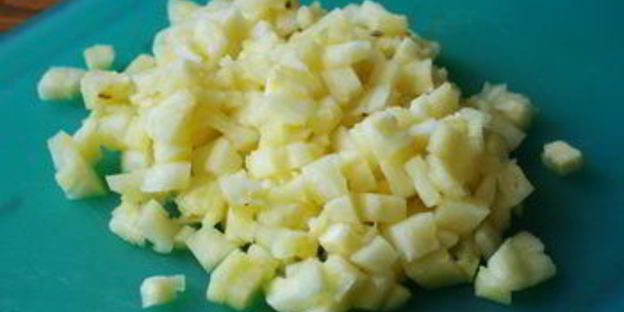 огуречно-ананасовая сальса