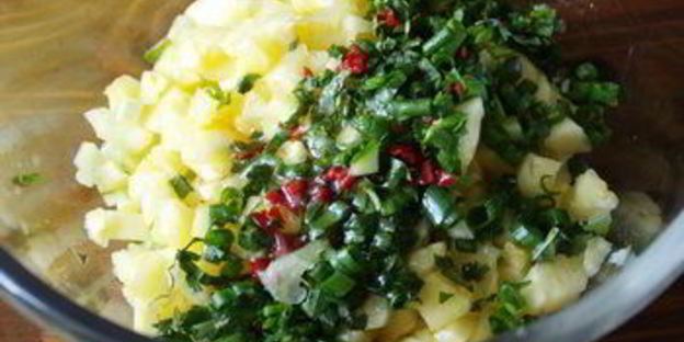 огуречно-ананасовая сальса