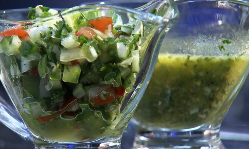 Рецепт острой зеленой сальсы