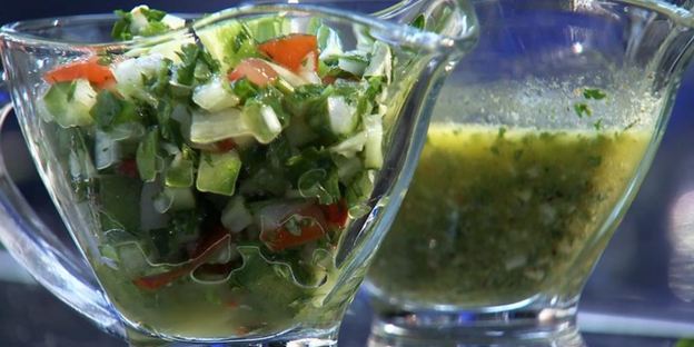 острая зеленая сальса