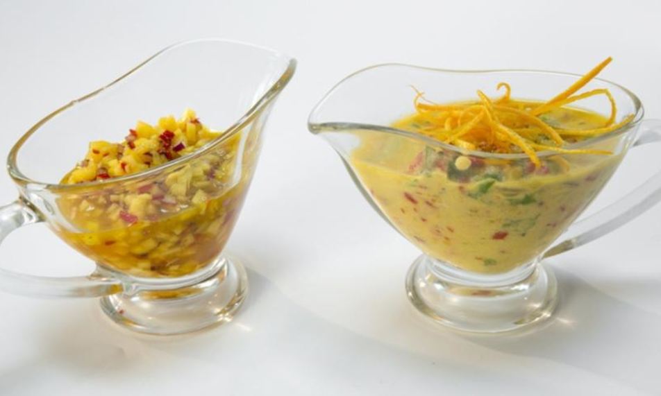 Рецепт сальсы из манго с карри