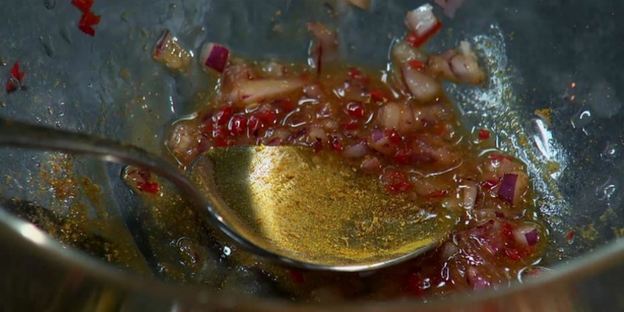 сальса из манго с карри