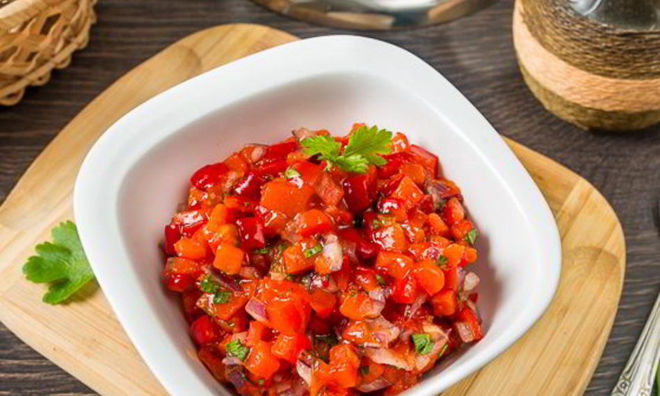 Рецепт сальсы из печеного перца