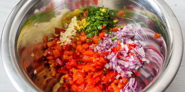 сальса из печеного перца