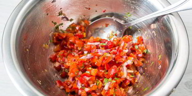 сальса из печеного перца