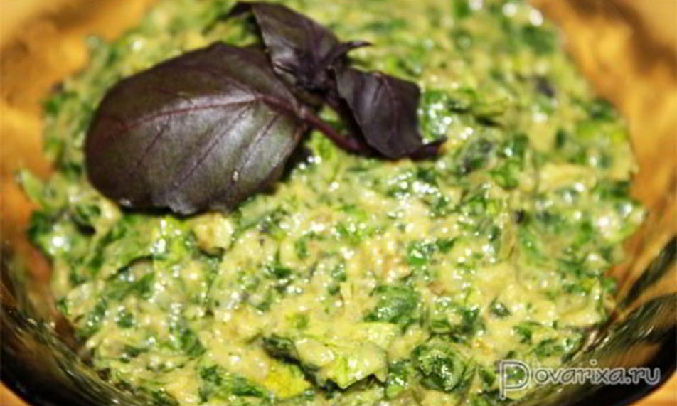 Рецепт сальсы верде