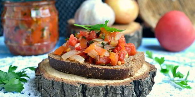 соус сальса из томатов на зиму