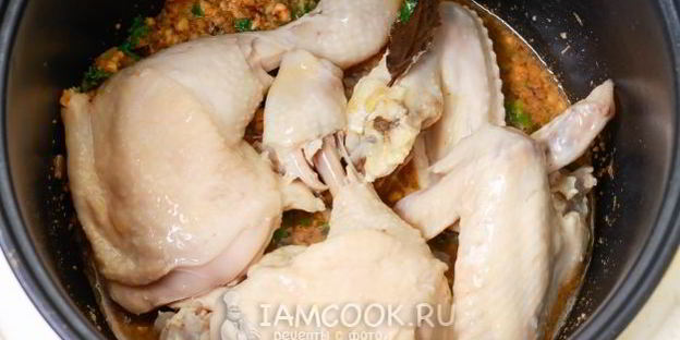сациви из курицы в мультиварке