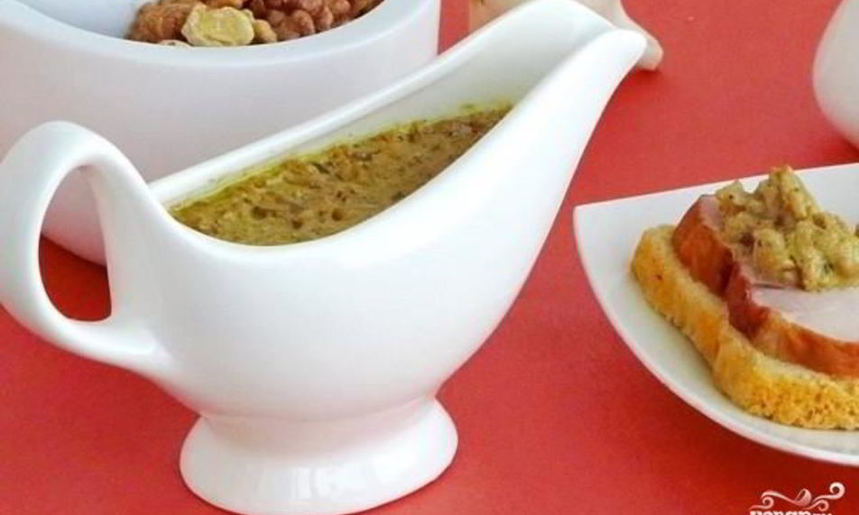 Рецепт сациви с орехами