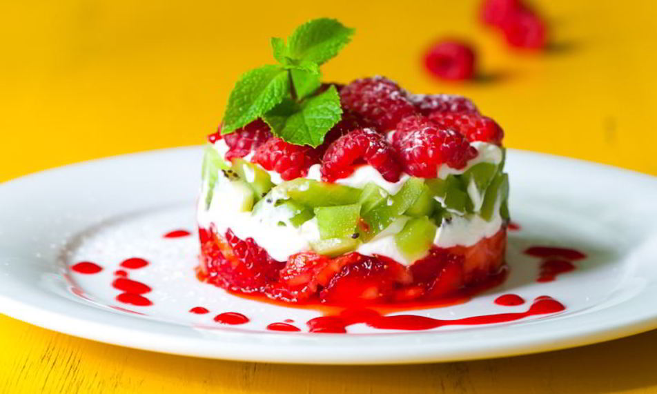 Рецепт фруктового тартара