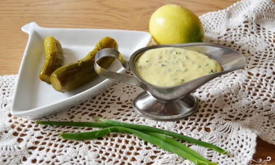 Рецепт соуса тартар к рыбе