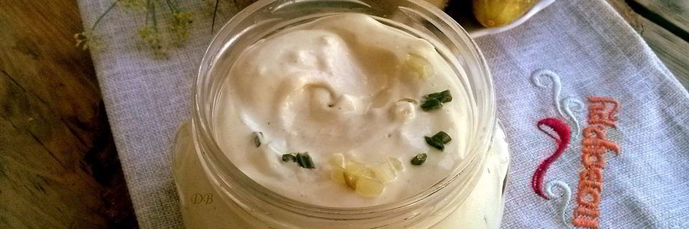 Соус Тартар с солеными огурцами