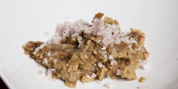 тартар из баклажанов