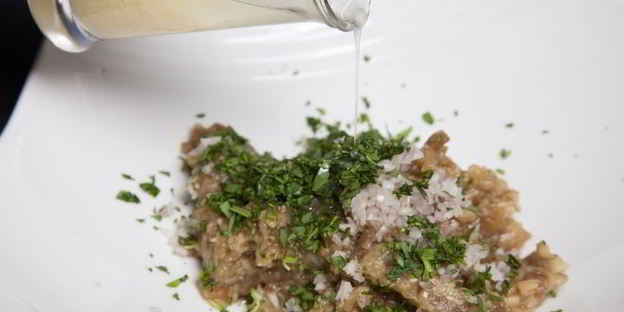 тартар из баклажанов