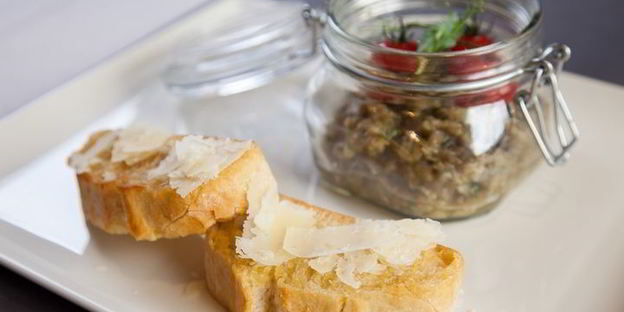 тартар из баклажанов