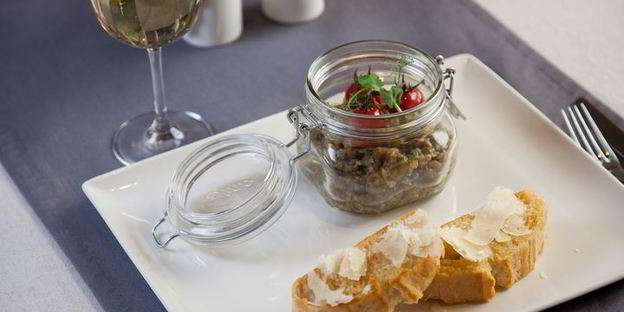 тартар из баклажанов