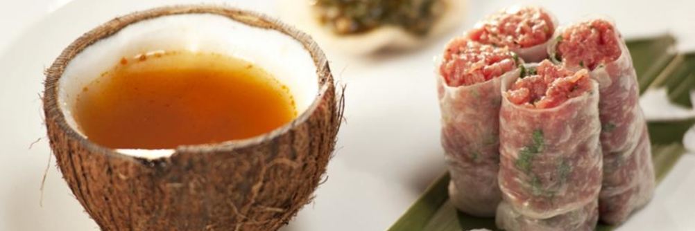 Тартар из говядины по-тайски