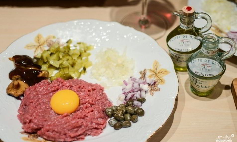 Рецепт тартара из говядины