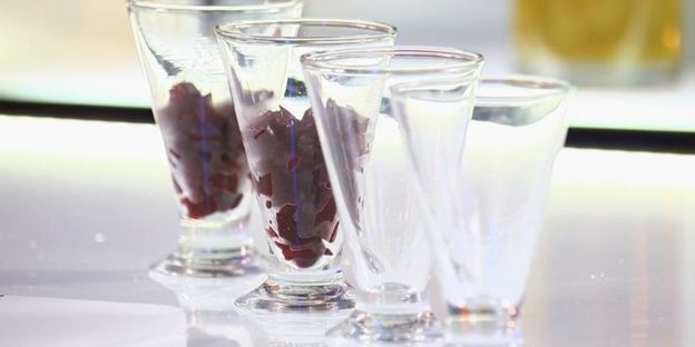 тартар из лосося со свеклой