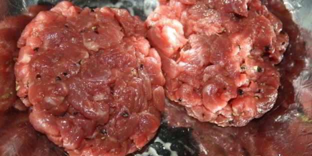 тартар из мраморной говядины