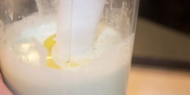 тартар из овощей в соусе из йогурта