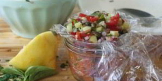 тартар из семги