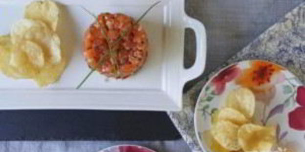 тартар из семги