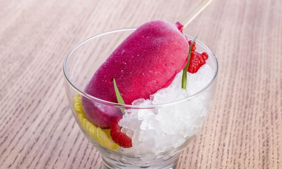 Рецепт тартара из сибаса с тархуном и малиной