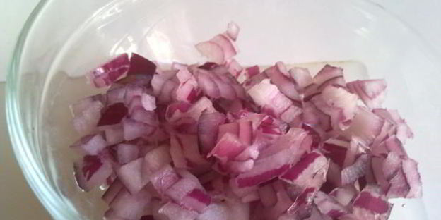 тартар из слабосоленого лосося