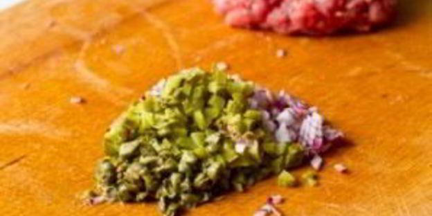 тартар из телятины