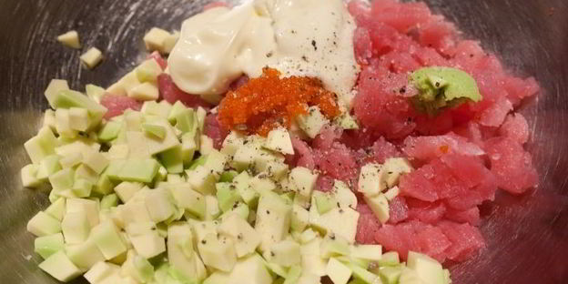 тартар из тунца