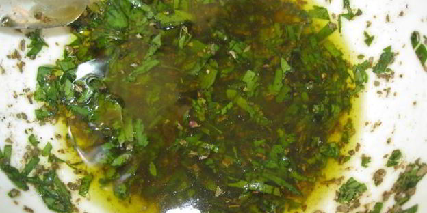 тартар клубнично-помидорный