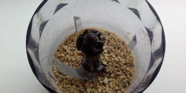 тартар с грушей и яблоком