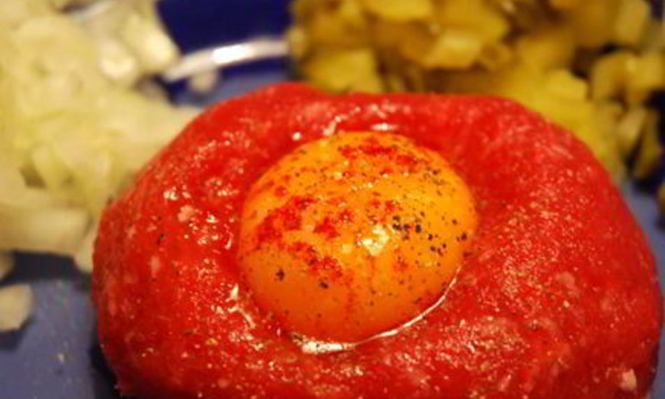 Рецепт татарского бифштекса