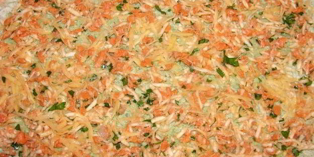 теплый тартар ролл из семги