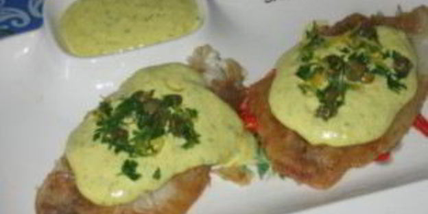 треска под соусом тартар