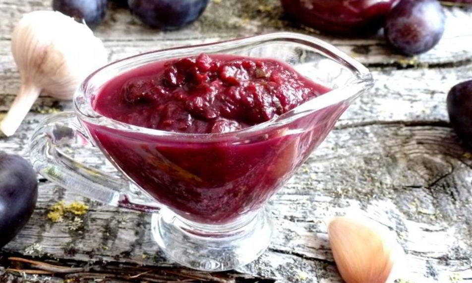 Рецепт сливового соуса ткемали