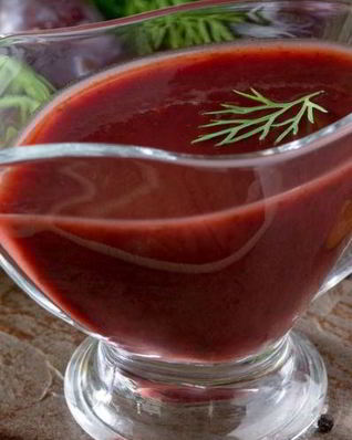 Соус Ткемали из алычи