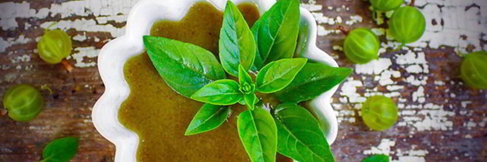 Ткемали из крыжовника