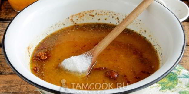 ткемали из желтой алычи