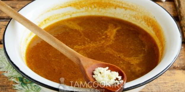 ткемали из желтой алычи