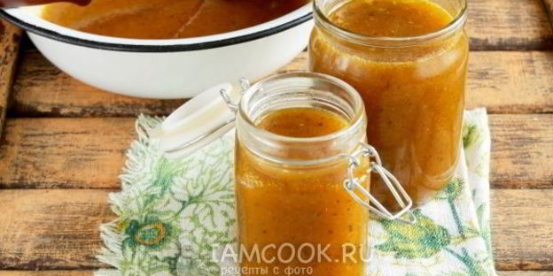 ткемали из желтой алычи