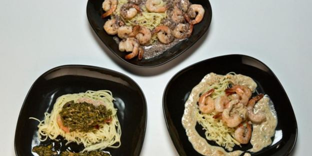 соусы к пасте с креветками